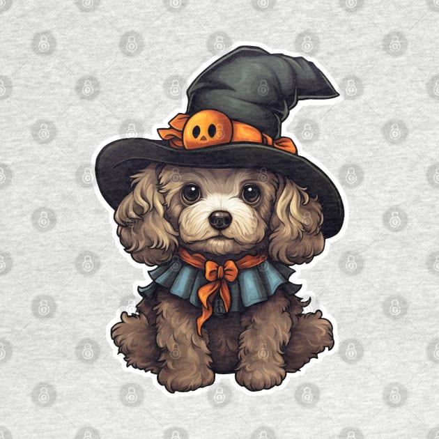 Halloween puppy Dog by LaartStudio